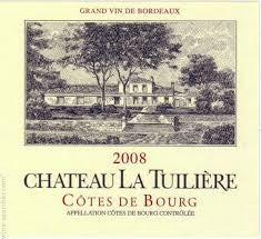 Chateau La Tuiliere, Cotes de Bourg, Bordeaux, 150cl "Magnum", 2010