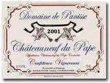 Domaine de Panisse, Confidence Vigneronne, Châteauneuf-du-Pape, 2001