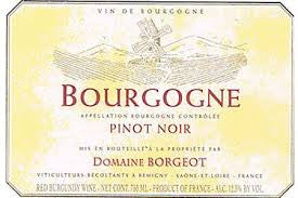 Domaine Borgeot, Pinot Noir, 2013