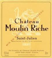 Chateau Moulin Riche, Saint Julien, 2012