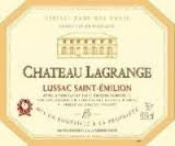 Chateau Lagrange, Lussac Saint-Emilion, 2010