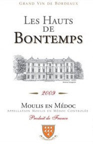 Les Hauts de Bontemps, Moulis, Bordeaux, 2010