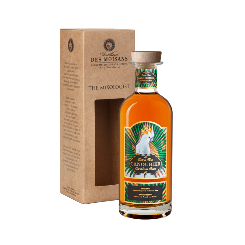 RHUM CANOUBIER, Vieilli et embouteillé à Cognac, 70cl