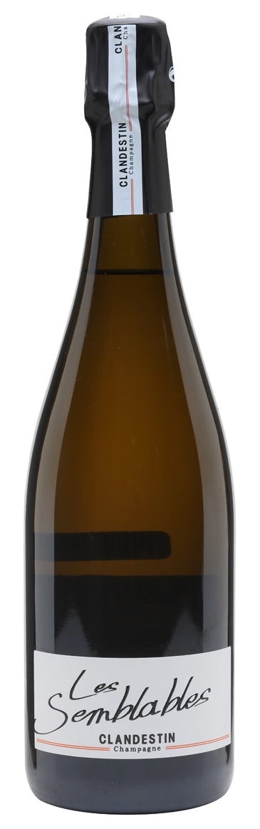 Champagne Clandestin, Cuvée Les Semblables, Brut Nature, Millésime 2016