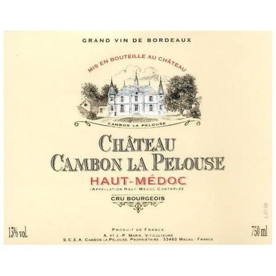 Chateau Cambon La Pelouse, 2012, 300 cl "Double Magnum"