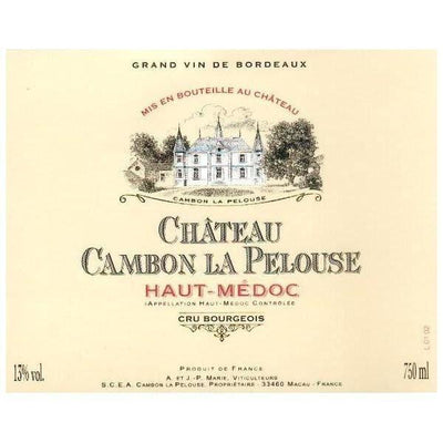 Chateau Cambon La Pelouse, Haut-Médoc, 2014