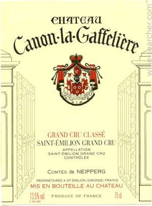 Chateau Canon La Gaffelière, Saint-Emilion Grand Cru, 1981