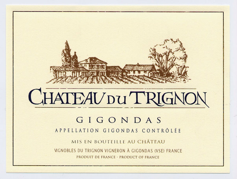 Chateau du Trignon, Gigondas, 2010