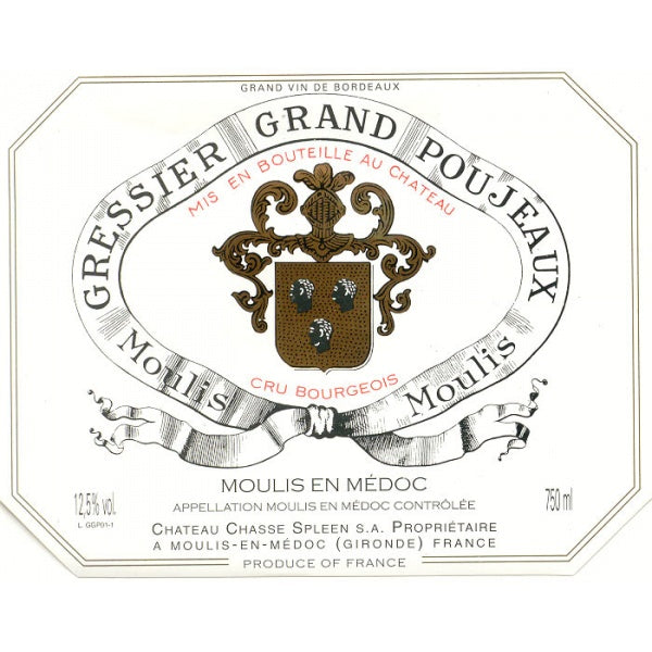 Chateau Gressier Grand Poujeaux, Moulis, 2007