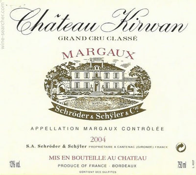 Chateau Kirwan, Margaux, 1981