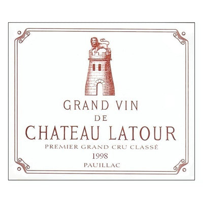 Chateau Latour, 1er Grand Cru Classé, Pauillac, 1989