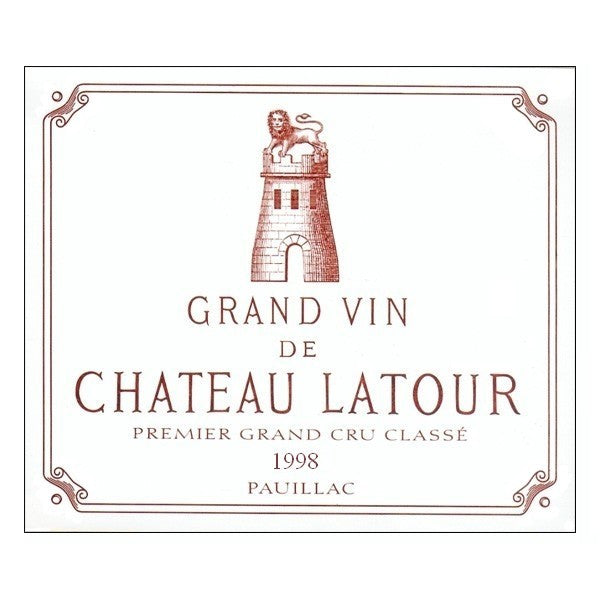 Chateau Latour, 1er Grand Cru Classé, Pauillac, 1998