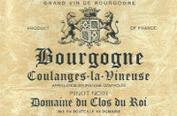 Coulanges la Vineuse, Domaine du Clos du Roi, 2013