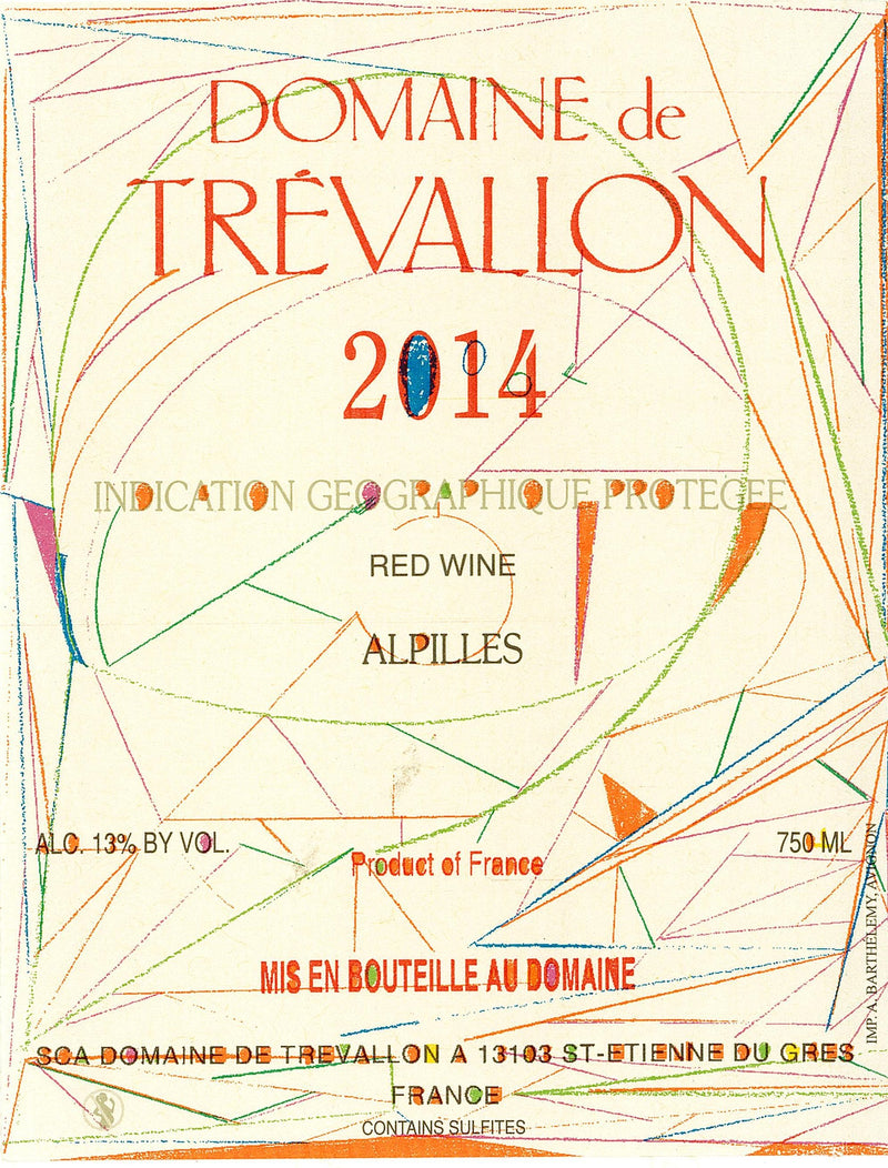 Domaine de Trevallon, IGP Alpilles, 2014