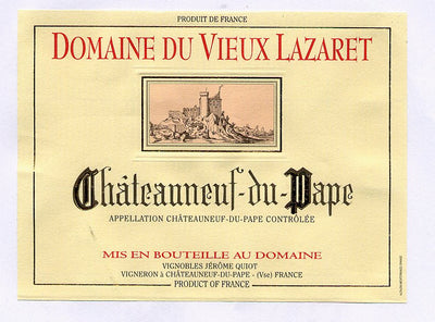 Domaine du Vieux Lazaret, Chateauneuf du Pape, 2011
