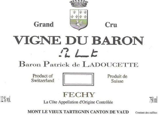 Mont le Vieux, Féchy Grand Cru, Chasselas, La Cote AOC, 2020