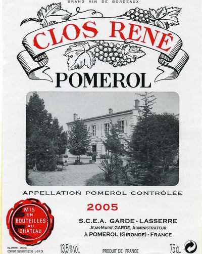 Clos René, Pomerol, 300 cl "Double Magnum", 2014