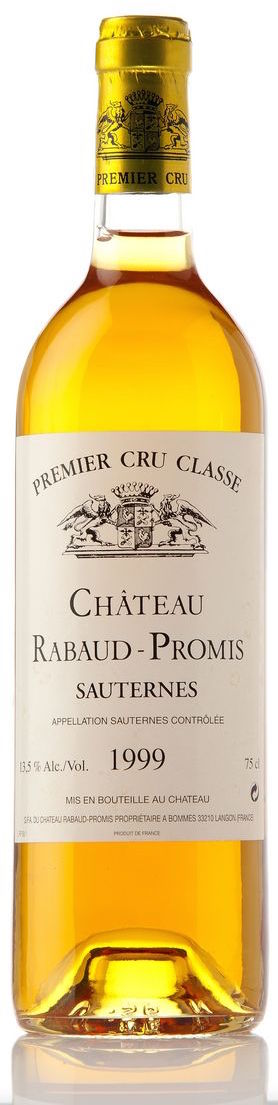 Château Rabaud Promis, 1er Grand Cru Classé, Sauternes, 1970