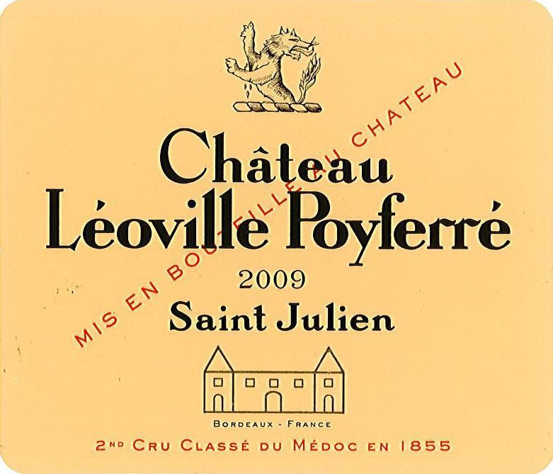Chateau Léoville Poyferré, Saint Julien, 2009