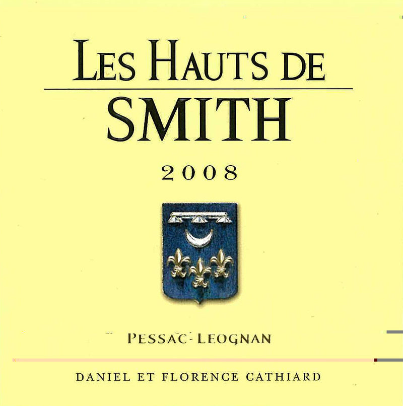 Les Hauts de Smith Blanc, 2e Vin du Chateau Smith Haut Lafitte, Pessac Leognan, 2012