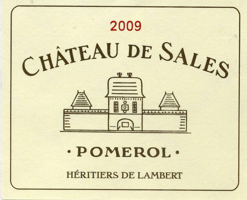 Chateau de Sales, Pomerol, 150 cl "Magnum", 2016