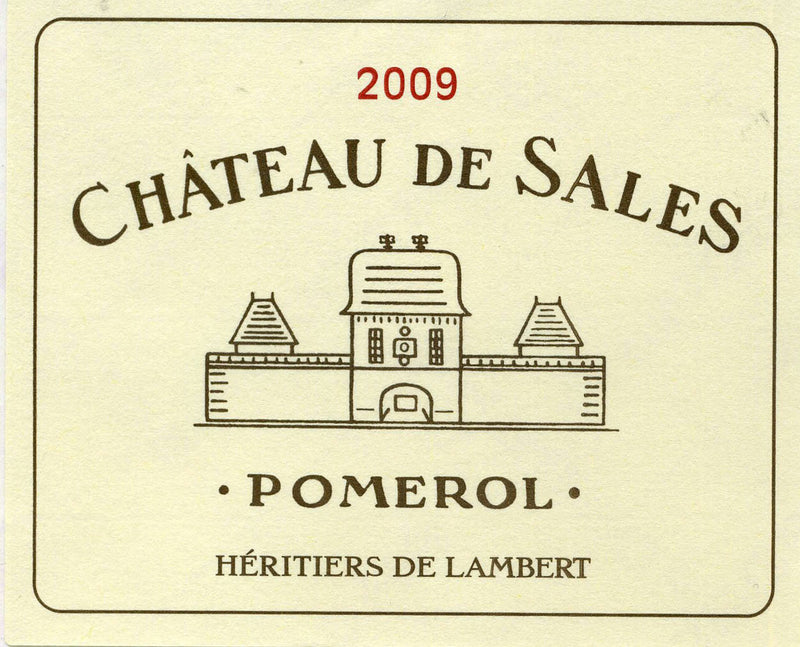 Chateau de Sales, Pomerol, 2016