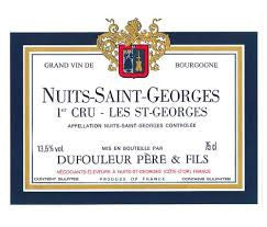 Les St-Georges, Nuits-Saint-Georges 1er Cru, 1989
