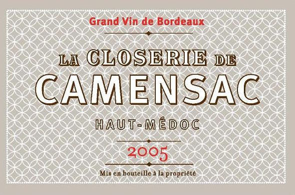 La Closerie de Camensac, Haut-Médoc, 2009