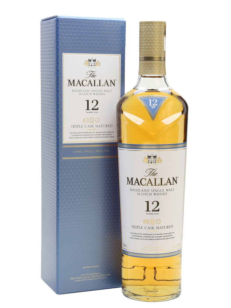 Whisky Macallan, Fine Oak 12 Years, 40%, Speyside, Ecosse