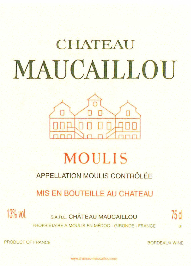 Chateau Maucaillou, Moulis, 2015