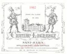 Chateau Lagrange, 3ème Grand Cru Classé, Saint Julien, 1981