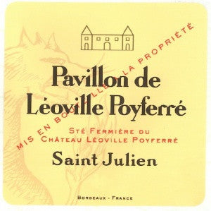 Pavillon de Léoville Poyferré, Saint Julien, 2009, 300cl "Double Magnum"