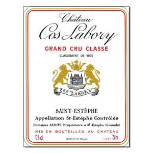 Chateau Cos Labory, Saint Estephe, 2014