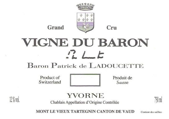 Mont le Vieux, Yvorne Grand Cru, Chablais AOC, 2016